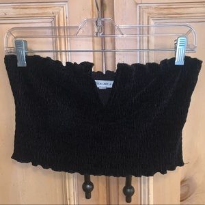 Apricot Lane (boutique) Black Cinched Tube Top